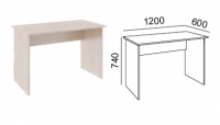 Детская Остин Модуль №11 Стол прямой - Мебель | Мебельный | Интернет магазин мебели | Екатеринбург