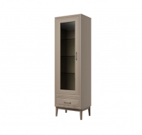 Гостиная Гориция Мокко Витрина 1 дверь - Мебель | Мебельный | Интернет магазин мебели | Екатеринбург
