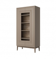 Гостиная Гориция Мокко Витрина 2 двери - Мебель | Мебельный | Интернет магазин мебели | Екатеринбург