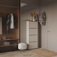 Тумба для обуви MOON (Мун) 4 ящика Кашемир - Мебель | Мебельный | Интернет магазин мебели | Екатеринбург