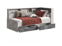 Кровать Юта (Handis) на 1800 Бетон - Мебель | Мебельный | Интернет магазин мебели | Екатеринбург