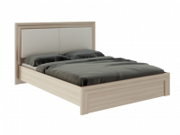 Спальня Глэдис Белый М31 Кровать 1600 с настилом - Мебель | Мебельный | Интернет магазин мебели | Екатеринбург