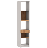 Подростковая Прайм Стеллаж 89.21 высокий с ящиком - Мебель | Мебельный | Интернет магазин мебели | Екатеринбург