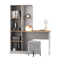 Подростковая Прайм Стол письменный 89.15-01 с полками ПРАВЫЙ - Мебель | Мебельный | Интернет магазин мебели | Екатеринбург