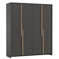 Спальня Рапсодия Шкаф 4х дверный для одежды 103.02 - Мебель | Мебельный | Интернет магазин мебели | Екатеринбург