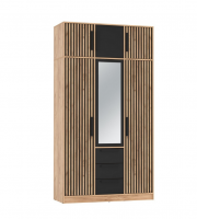 Спальня Вегас Шкаф 3х дверный с антресолью - Мебель | Мебельный | Интернет магазин мебели | Екатеринбург