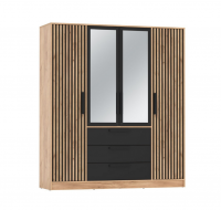 Спальня Вегас Шкаф 4х дверный 83.07 - Мебель | Мебельный | Интернет магазин мебели | Екатеринбург