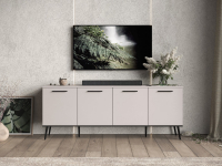 Тумба ТВ Монти Кашемир на 2000 с доводчиками - Мебель | Мебельный | Интернет магазин мебели | Екатеринбург