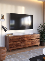 Тумба ТВ Диего (DIEGO) ТВ-180 Каштан на 1800 - Мебель | Мебельный | Интернет магазин мебели | Екатеринбург