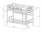 Кровать 2х ярусная Севилья-2П с полкой - Мебель | Мебельный | Интернет магазин мебели | Екатеринбург