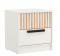Спальня Вегас Белый Тумба прикроватная 83.15 - Мебель | Мебельный | Интернет магазин мебели | Екатеринбург
