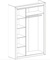 Шкаф зх-дверный Соренто на 1500 - Мебель | Мебельный | Интернет магазин мебели | Екатеринбург
